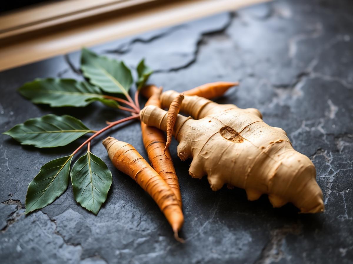 Ginger and turmeric